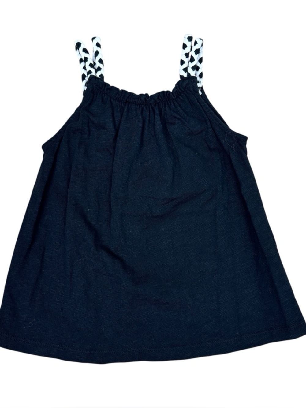 Baby Gap Girls Black and White Tank Top